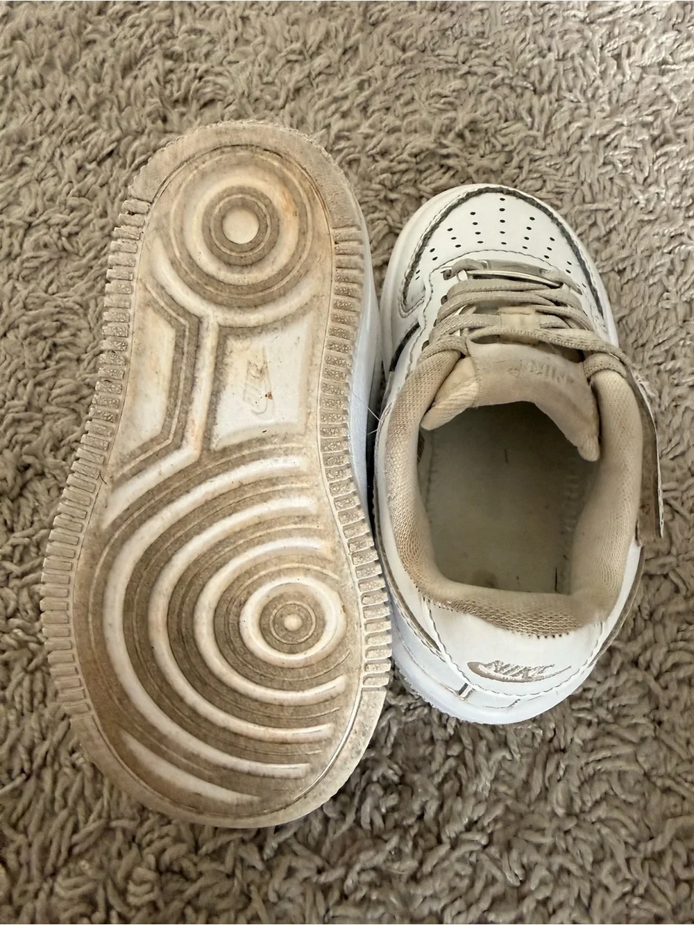 Toddler Nike Air Force 1 (No Laces)